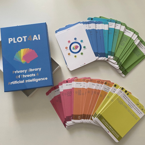 PLOT4AI displayed on a table